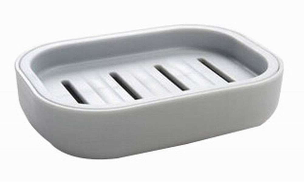Practical Soap Box Bathroom  Light Gray Soap Dish Soap Holder