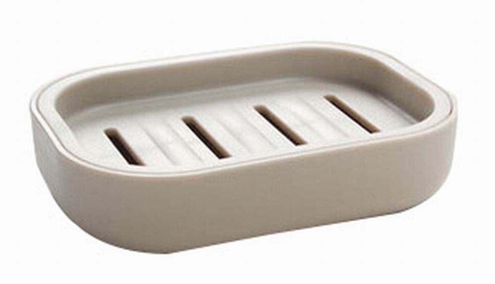 Khaki Practical Soap Box Bathroom Soap Dish Creative Soap Holder