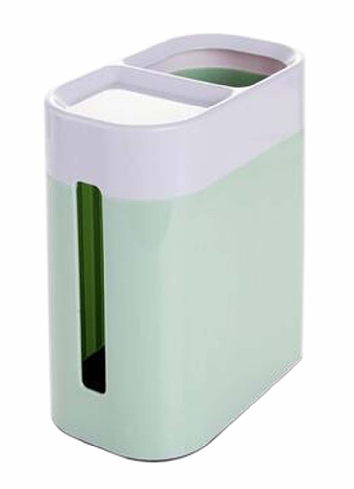 Convenient Plastic Toilet Paper Tissue Holder Box Green
