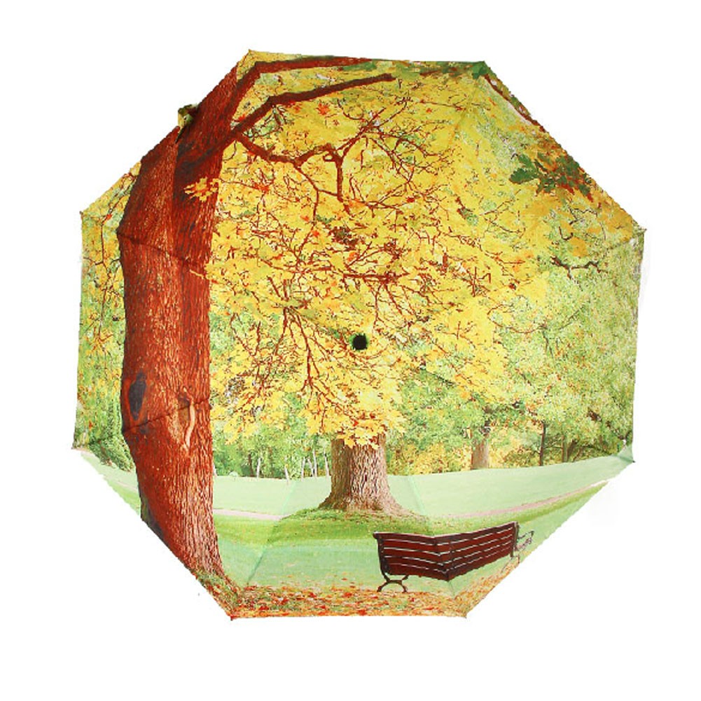 Creative Stereo Painting Design Travel/Going-out Automation Umbrella, Park