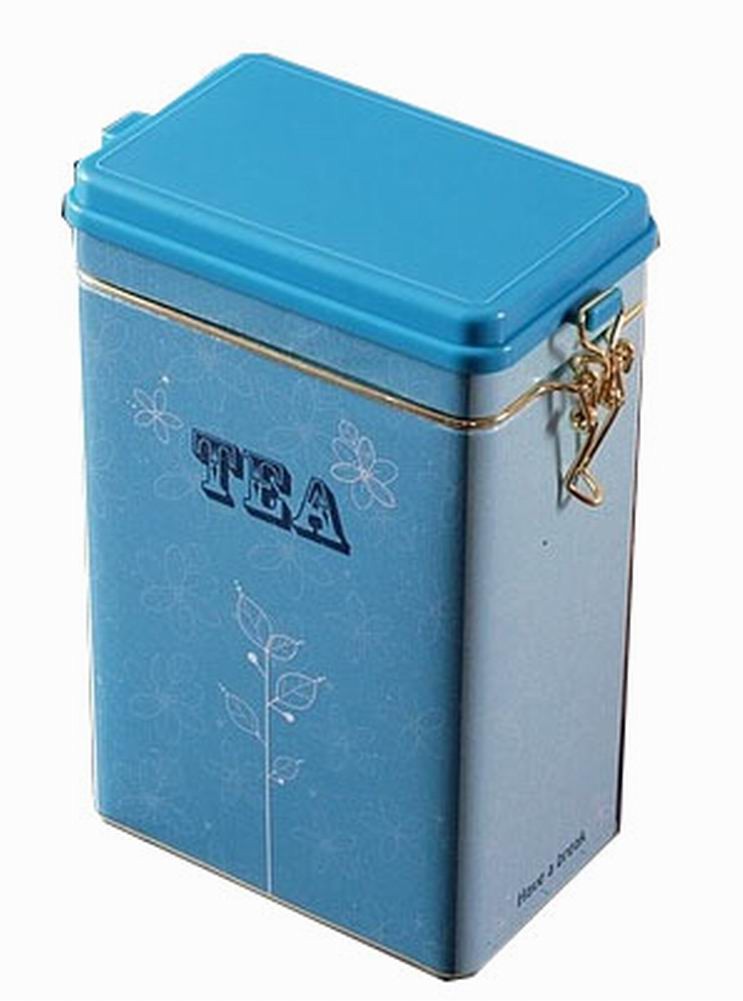 [Retro Style] Practical Storage Tins Caddy Tea/Coffee/Sugar/Canisters, Blue