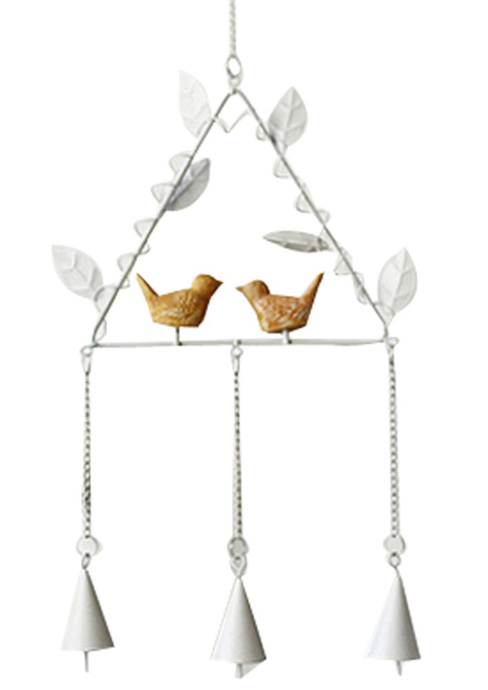 Diy Metal Bell Bells Home Accessories Wind Chime The Wind Bell White A
