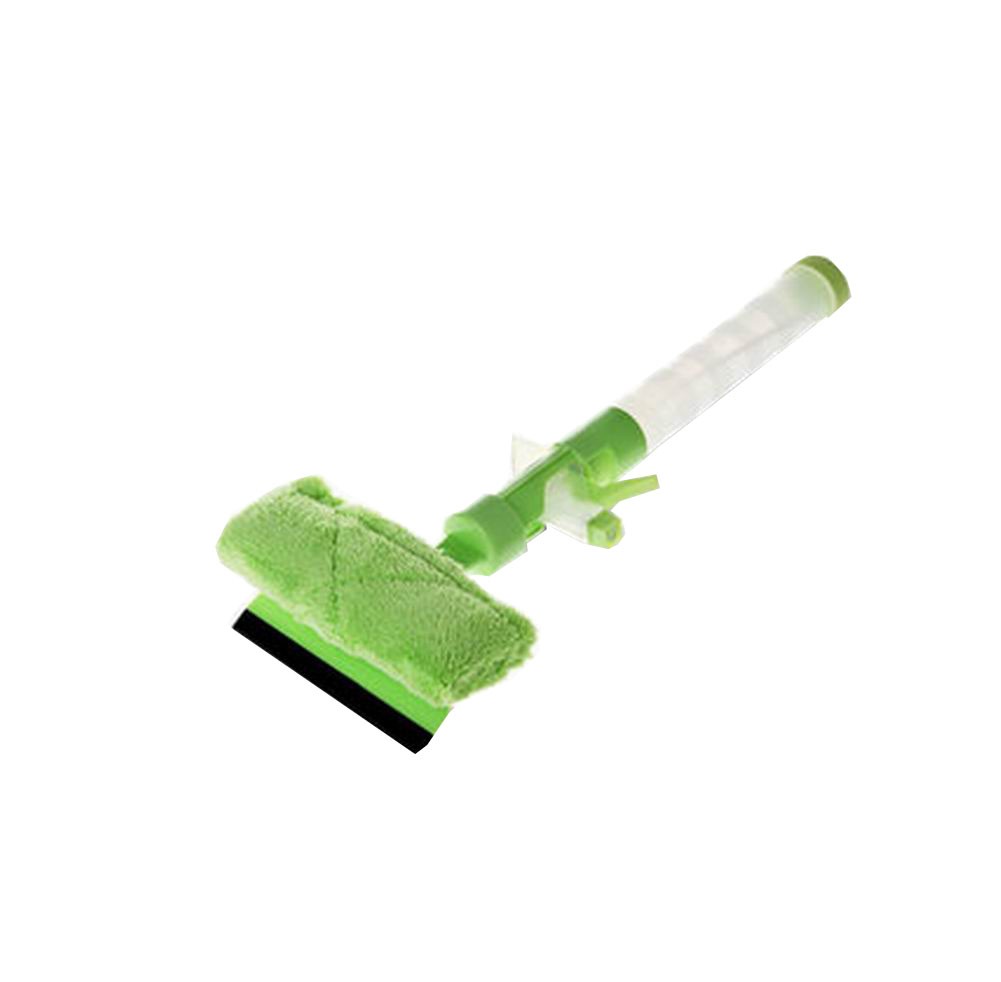 Green Window Glass Cleaner Wiper Squeegee Car Wash Brush Cleaning Tool