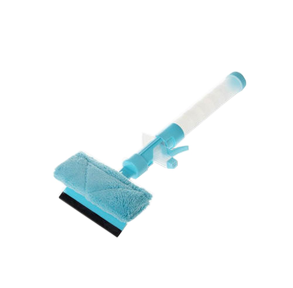 Blue Window Glass Cleaner Wiper Squeegee Car Wash Brush Cleaning Tool
