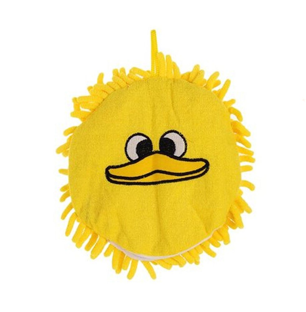 Cute Cartoon Dish Towels Glove Cloth Cleaning Cloth Scouring Pad-Duck