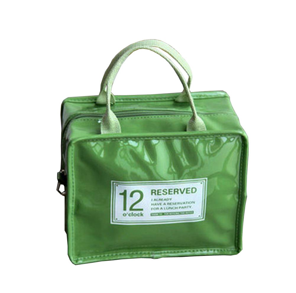 Fashionable Waterproof Picnic Bag Insulated Cooler Bag Lunch/Bento Bag Green