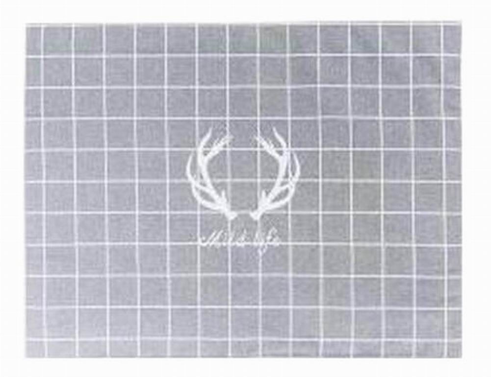 Place Mats Washable Table Mats Heat Resistant Dining Placemats Grey Deer