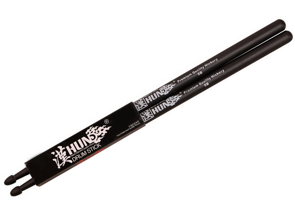 Punk Drumsticks 5B Electronic Drum Sticks 5B Hickory Drumsticks Versatile Black