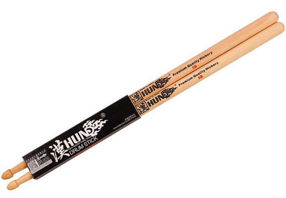 Drumsticks Versatile 5B Natural Hickory Drumsticks Electronic Drum Sticks Wood