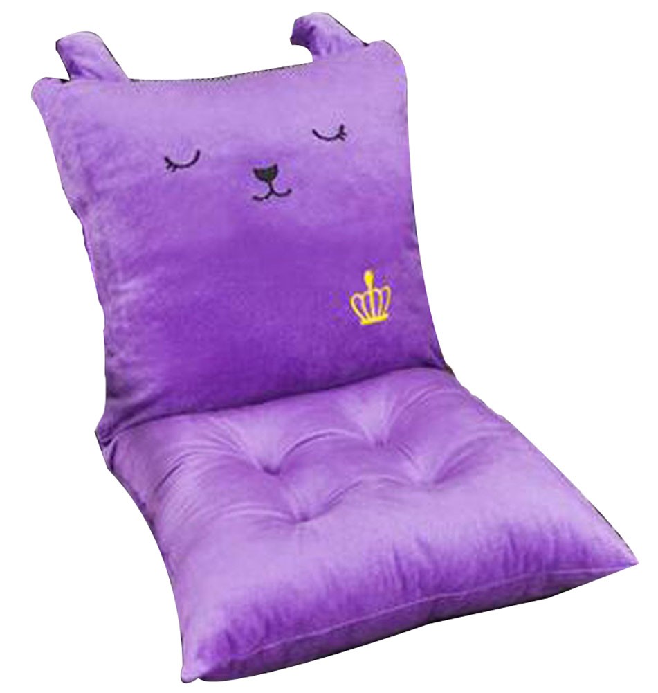 Cute Memory Foam Chair Pad And Cushions Purple