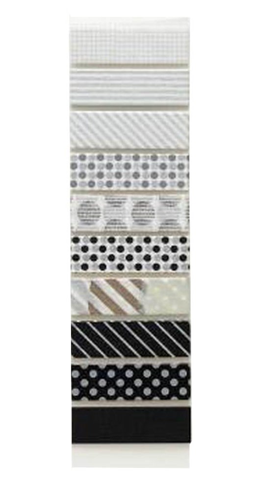 Set of 2 Creative Washi Masking Tapes Decorative Washi Tapes DIY Tapes Grey