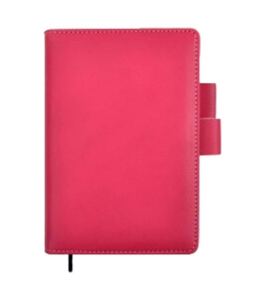 Red Notebook Portable Planner Mini Pocket Portable Schedule Personal Organizer