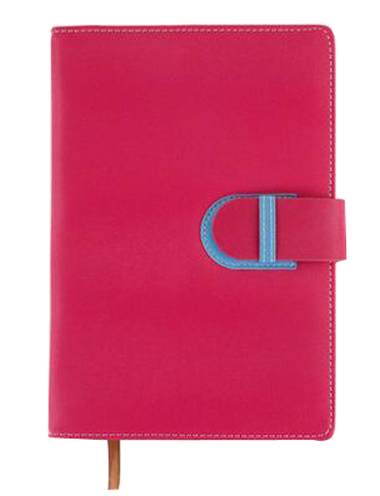 Office Notebook Portable Planner Personal Organizer Planner Schedule [Red]