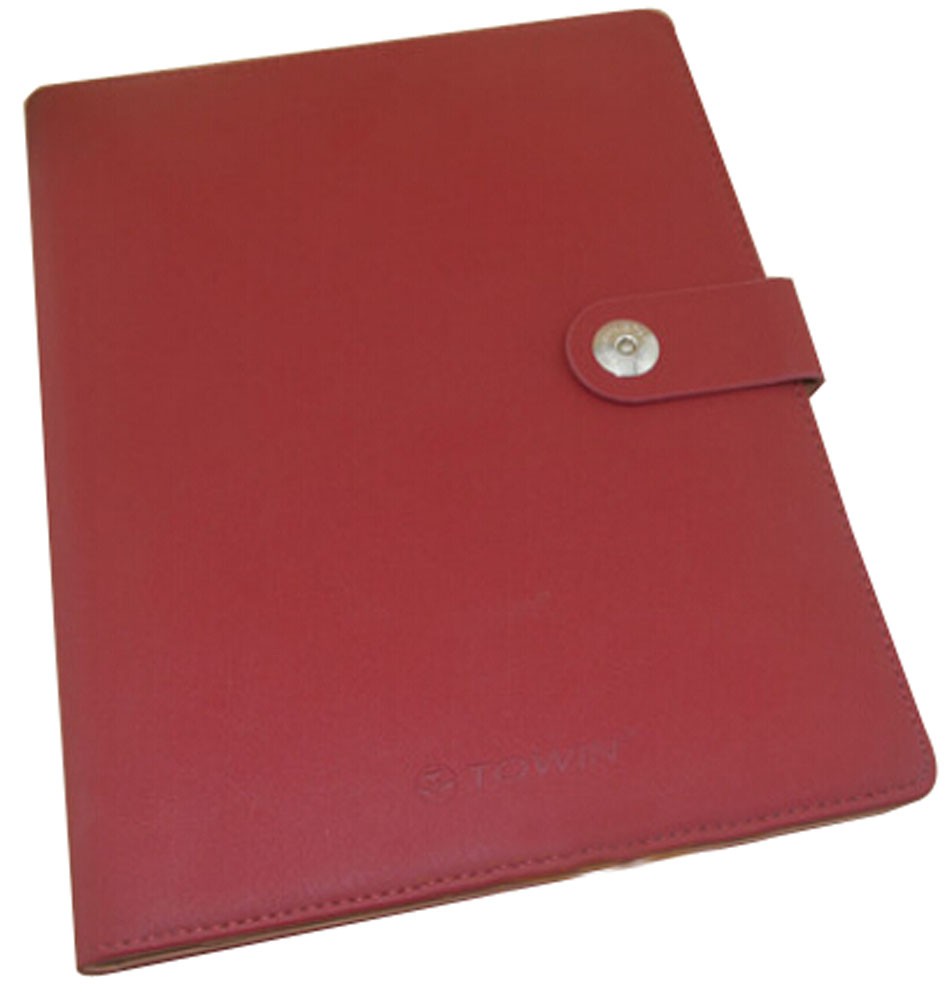 A4 Multi-function Folder Note Book Series Sales Clip Personal-Organizers Red