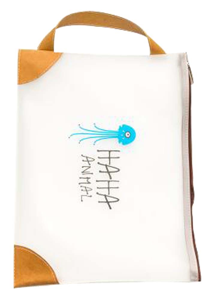A4 Paper Bags Creative Folder Cortical Portable Paper Bags Zipper Kit