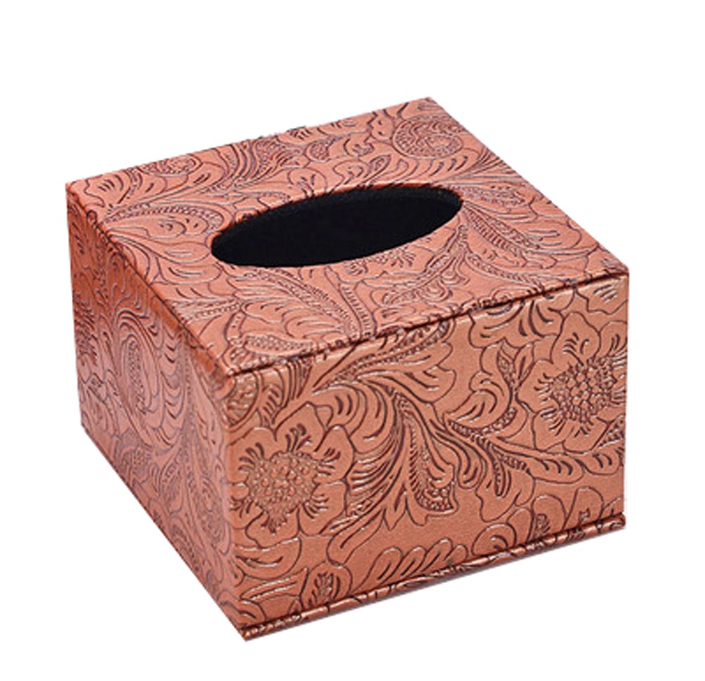 Beautiful Practical Storage Tissue Boxes Leather