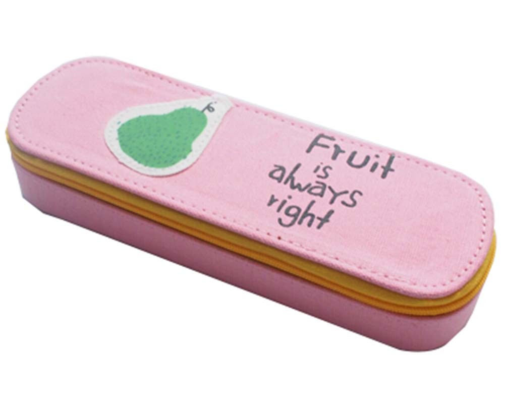 Creative Canvas Primeday Student Stationery Pencil Case Pencil Bag Holder Pear