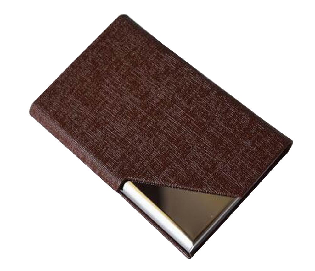 Modren Bussiness Card Case Name card Case Name Card Holders [Brown]