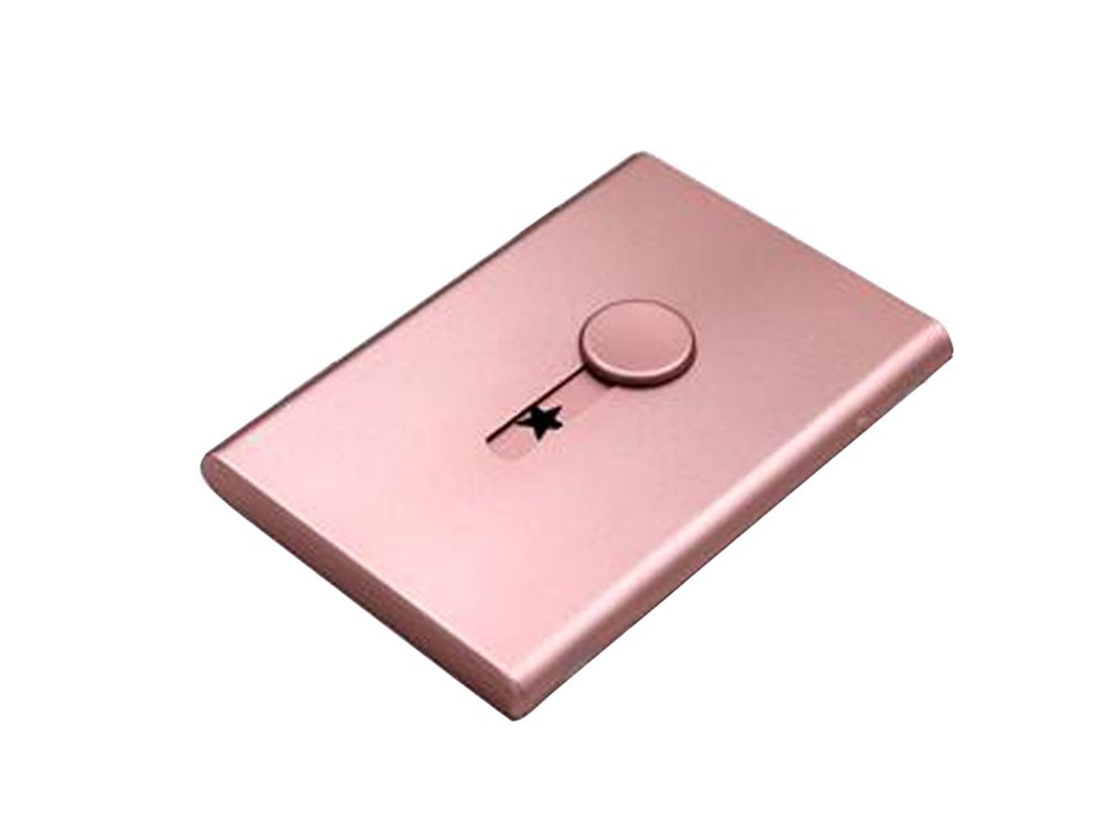 Push-type Automatic Card Case Stylish Business Card Holder