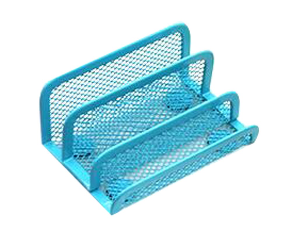 Mesh Collection Business Card Holder Blue
