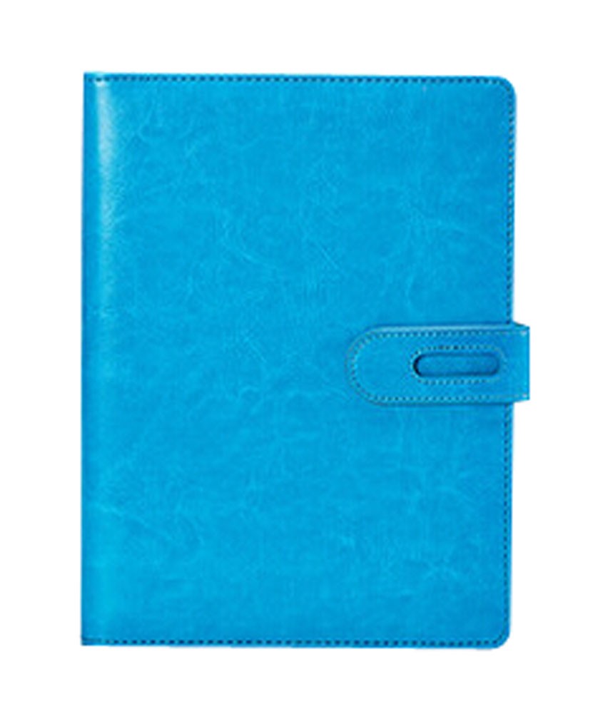 A6 Loose-Leaf Notebook Folder Diary Hand Books Business Notebook Sky Blue