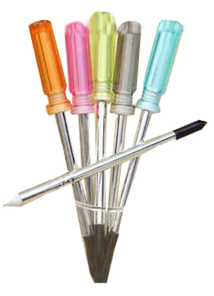 Set Of 12 Lovely Children's Learning Supplies Ball Point Pen Random Color