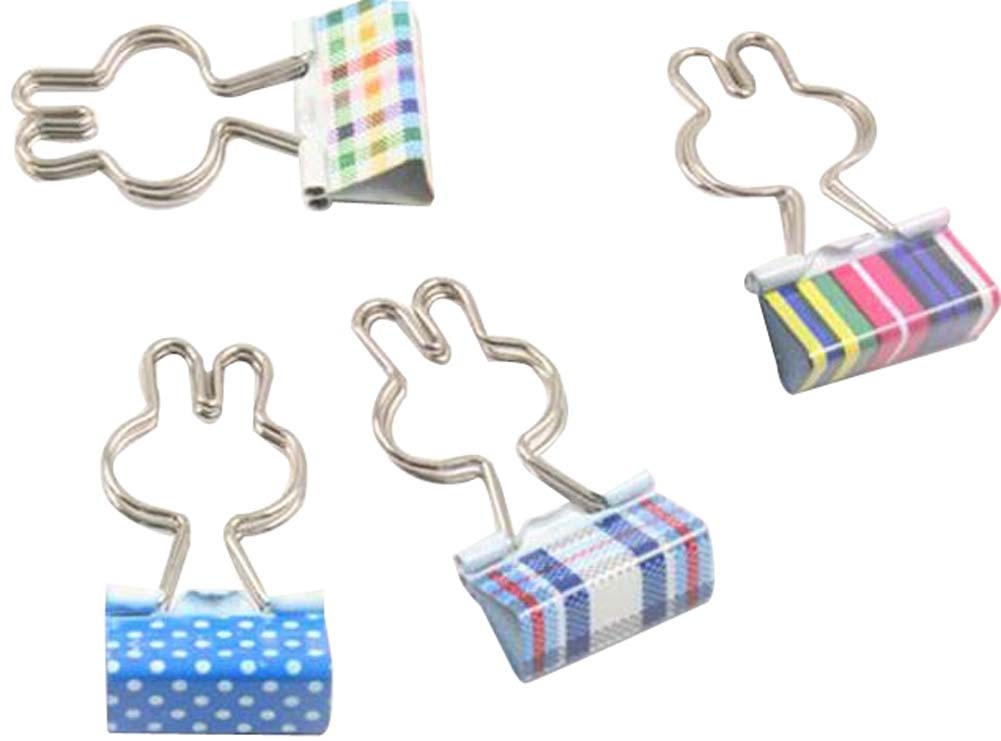 Office Supplies Stationery Binder clips Financial Paper Clips Random Color