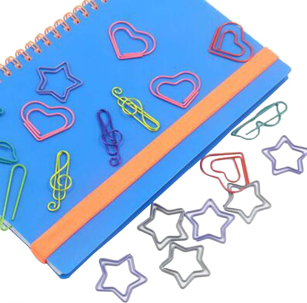 Set Of 30 Colored Paper Clips Creative Paper Clip