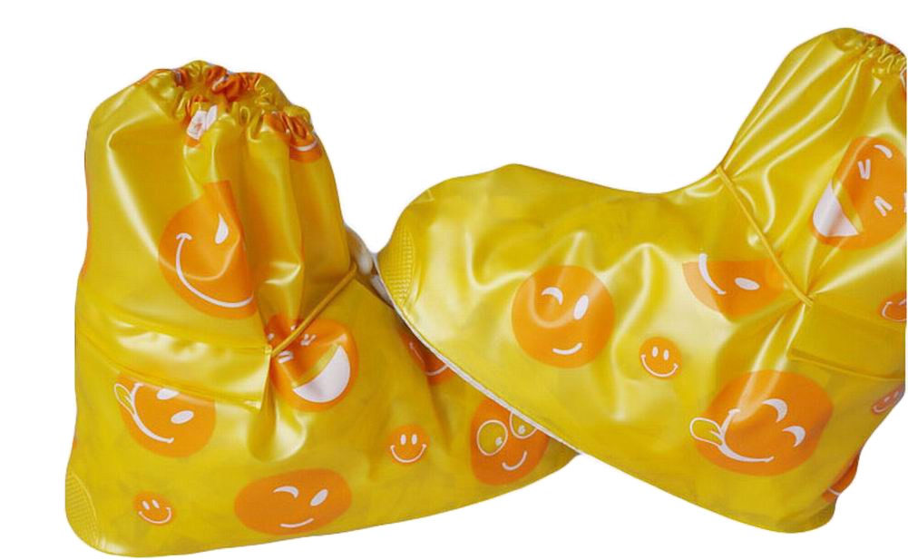 Cartoon Waterproof Shoe Covers Children's Rain Shoe Protector, Yellow
