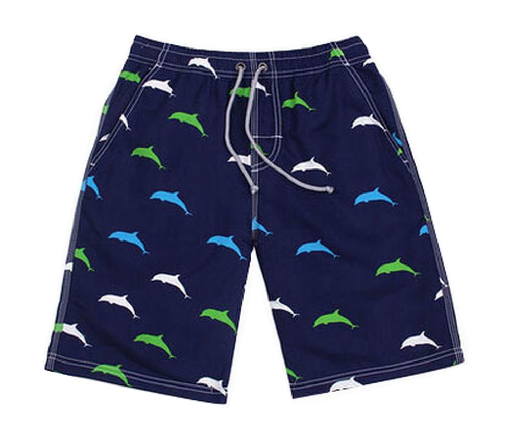 Men's Summer Shorts Quick-dry Marina Core Basic Watershorts[Dolphins]