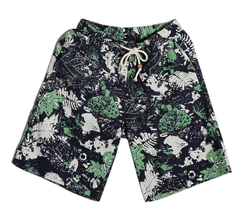 Folk Custom Style Men's Beach Shorts Marina Core Basic Watershorts