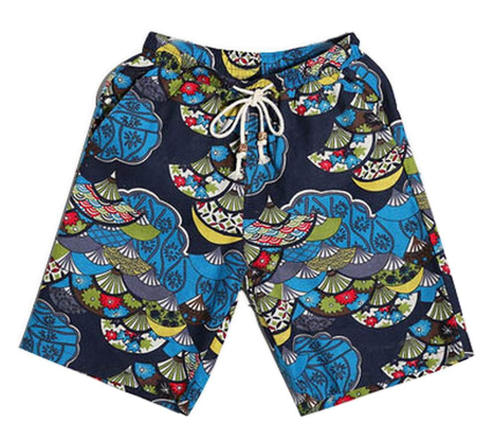 Men's Beach Shorts Seaside Folk Custom Style Board Shorts