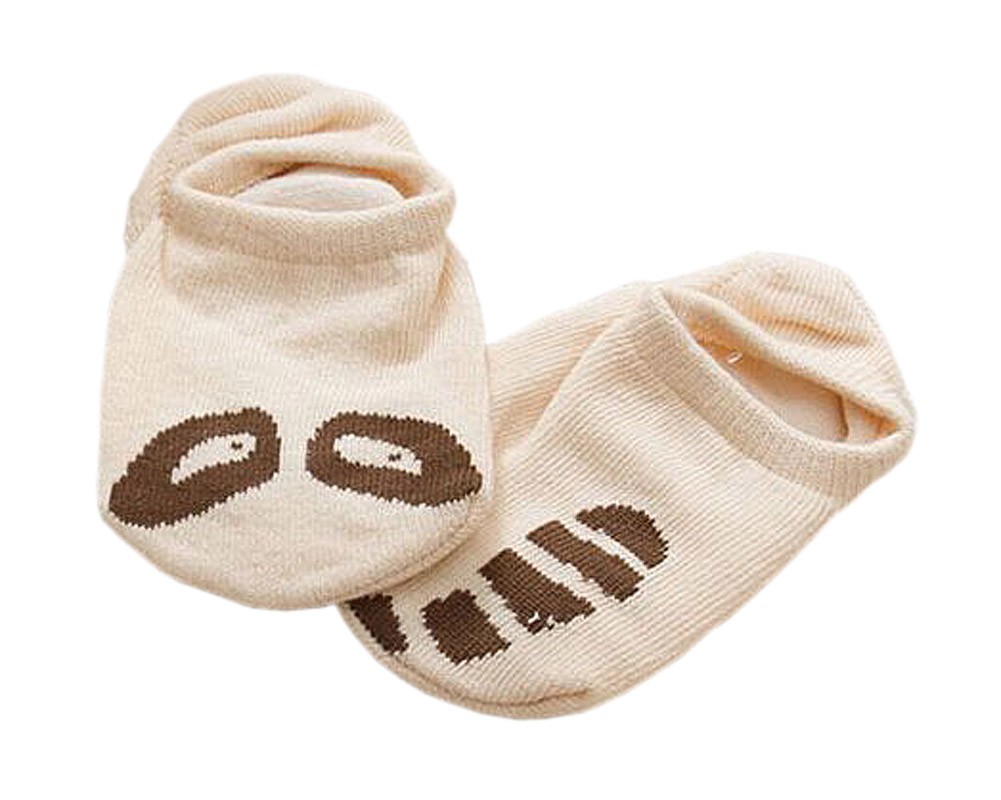 [Raccoon] 3-Pack Korean Baby Anti-Slip Ankle Socks Fashion Cotton Short Socks