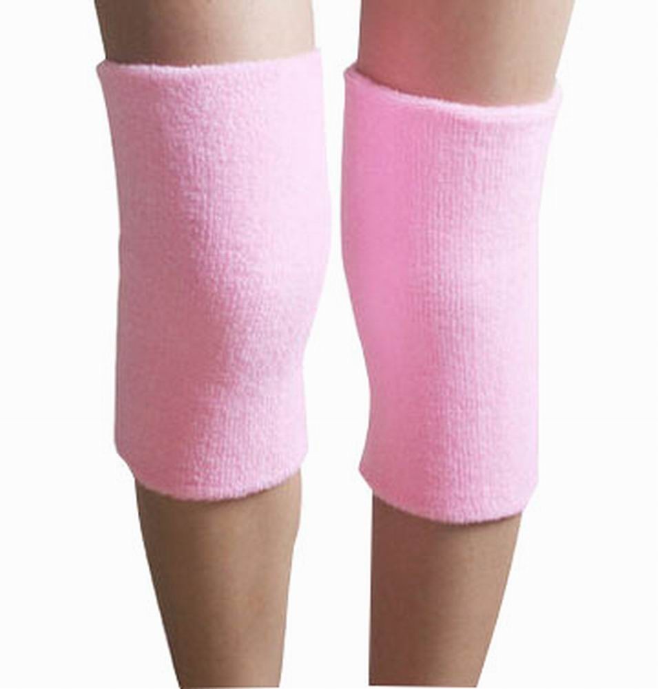 Sports Kneepad Warmer Knee Braces Sleeve Knee Support, Free Size, Pink