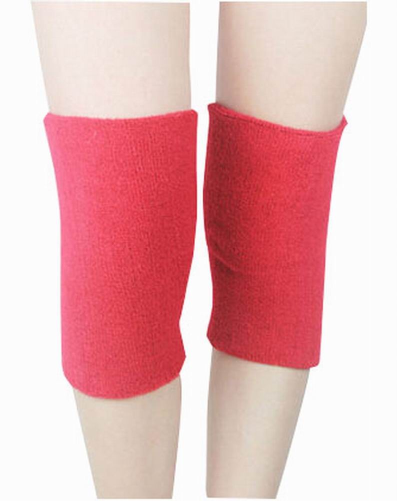 Sports Kneepad Warmer Knee Braces Sleeve Knee Support, Free Size, Red