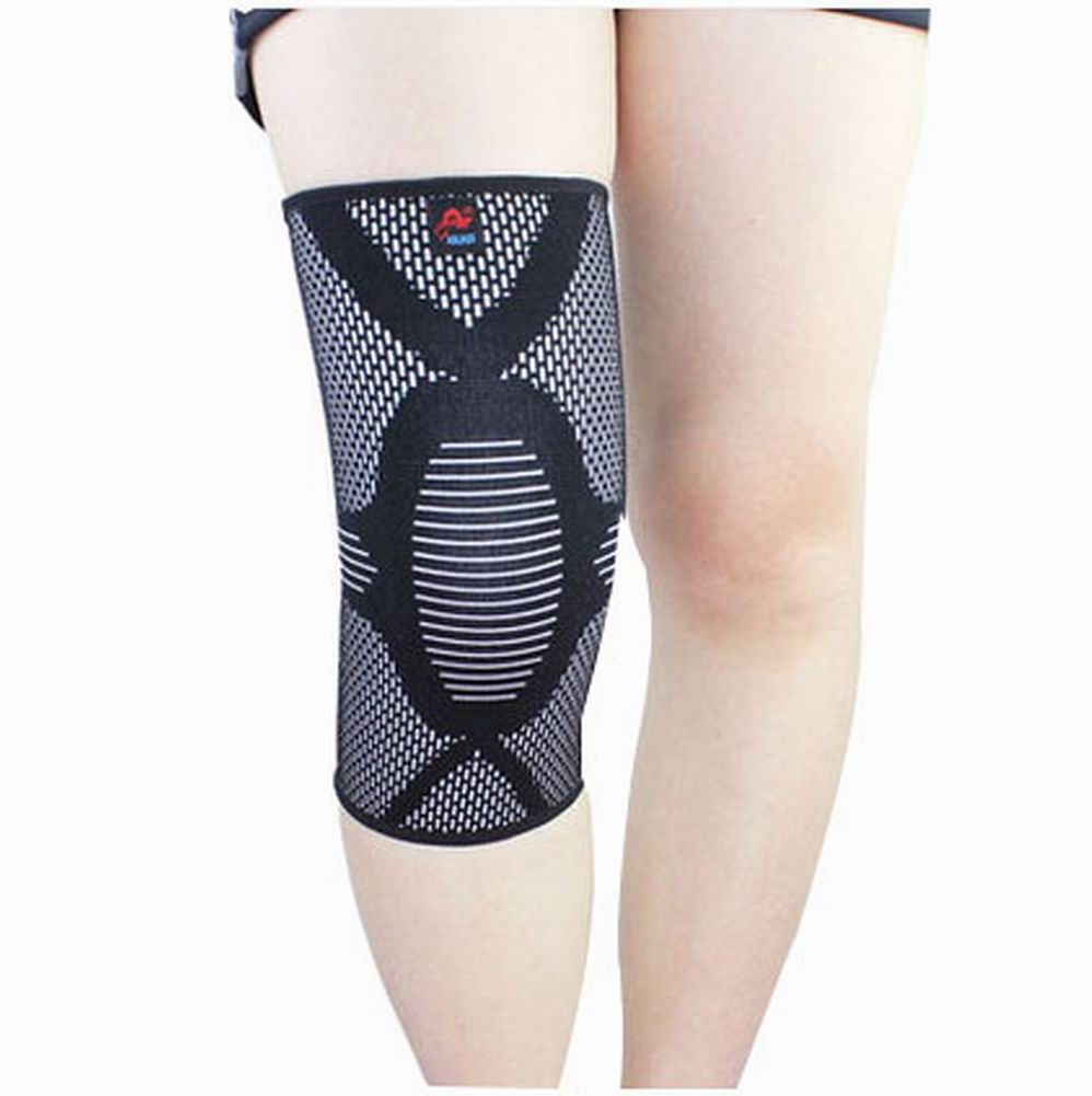 Sports Kneepads Elastic Knee Braces Sleeve Knee Support, M, 1 pcs, Black
