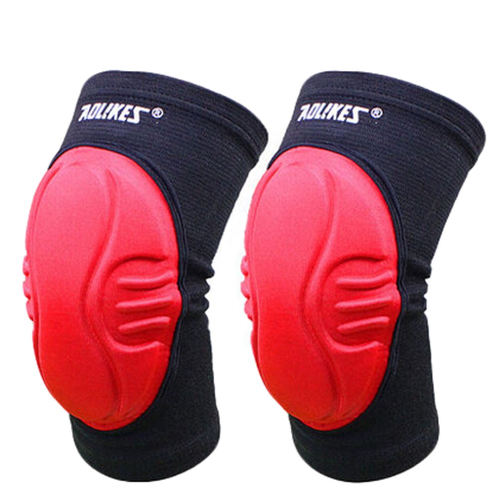 Practical Sports Kneepads Knee Braces Knee Wraps with Sponge , Free Size