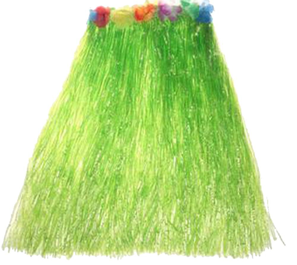 Beautiful Dress Fashion Grass Skirts Dance Party Dress for Audlt Green