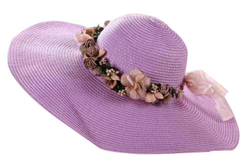The New Champagne Flowers Leisure Hat Sunscreen Sun Hat