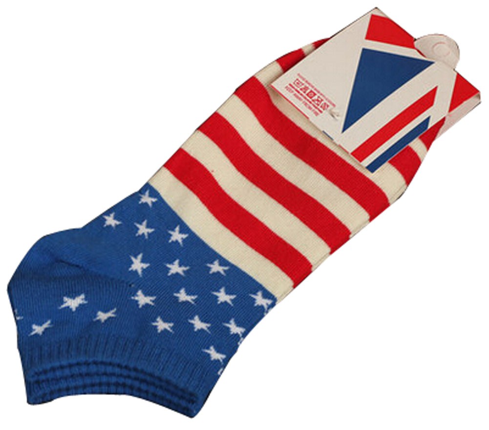 Set Of 2 Flag Socks Cotton Socks Men Socks Sports Socks America