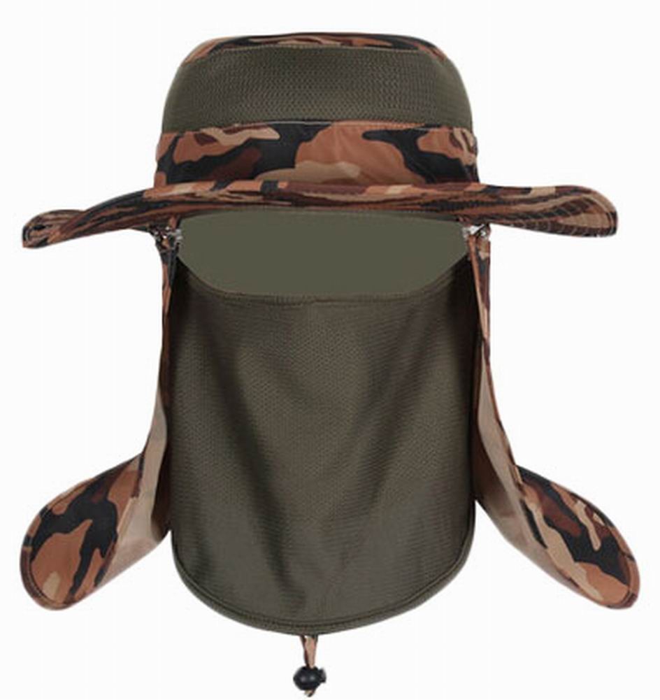 Outdoor Sports Fishing Hat Practical Climbing Cap Camouflage Sun Hat