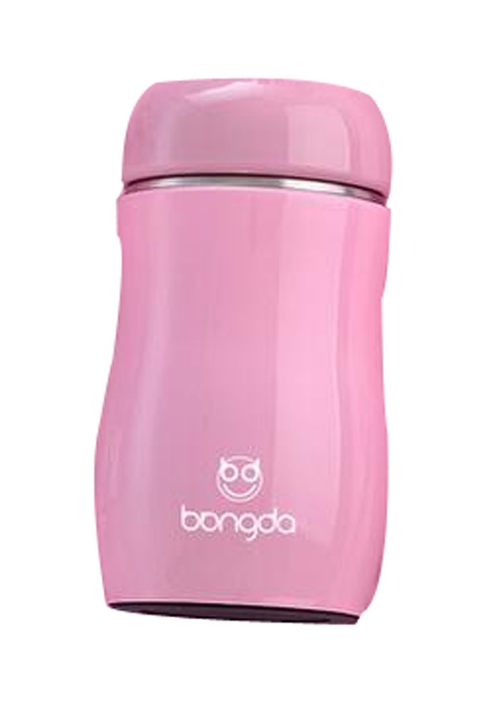 Vacuum Cup Creative Lovely Cup Children Water Bottle Stainless Steel Pink