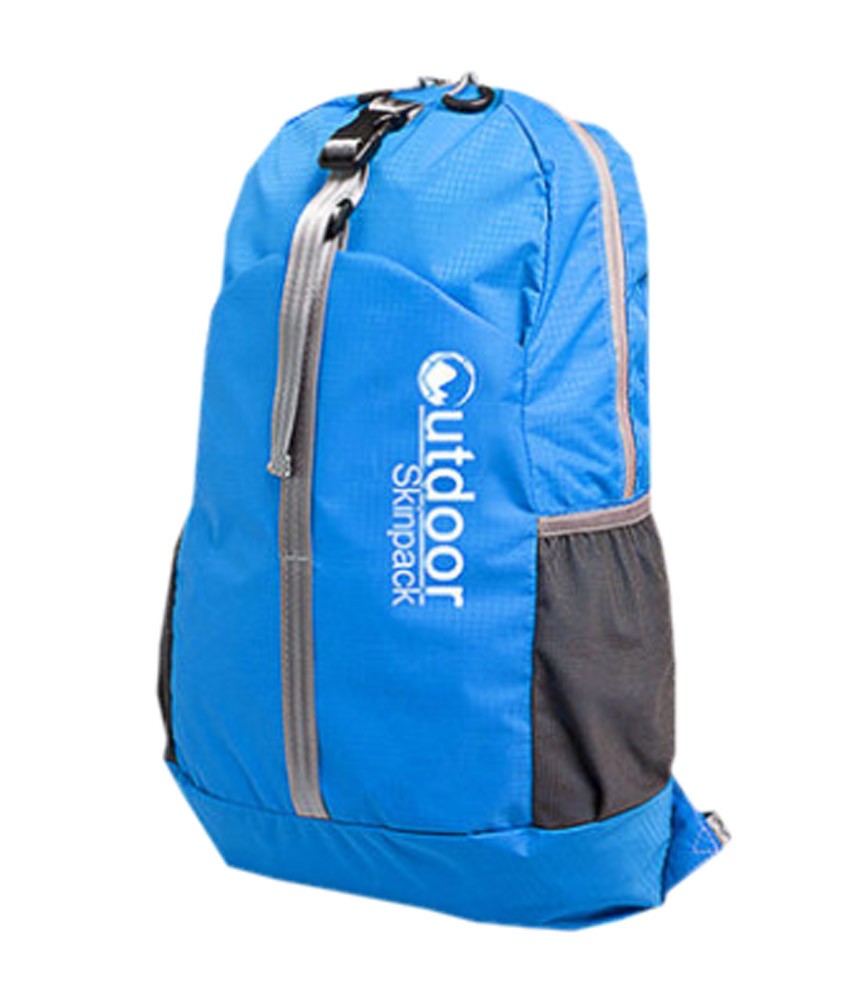 Water Resistant Foldable Backpacks Ultra Lightweight Travel Backpack Blue 20L