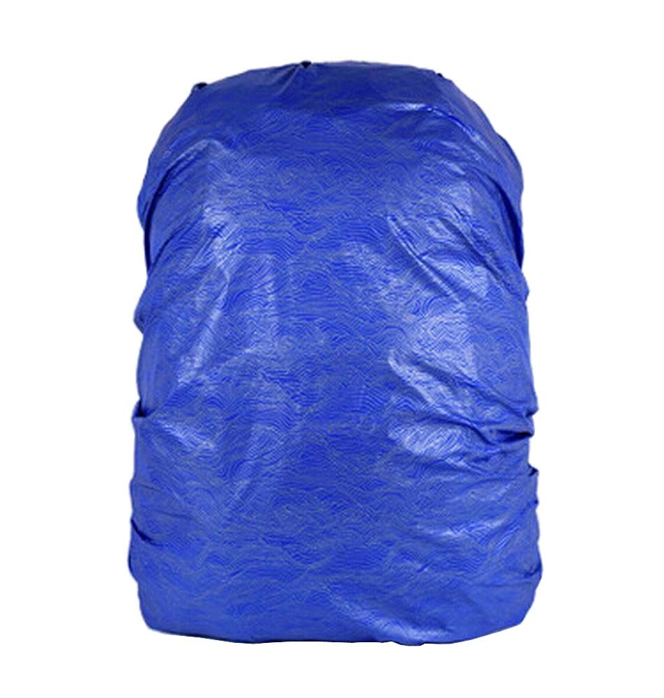 Water-proof Dust-proof Backpack Cover Rucksack Rain Cover Wave Navy