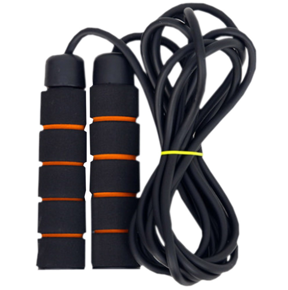 Sports Jump Rope Adjustable Jump Rope Workout Comfortable Handles Rope Orange