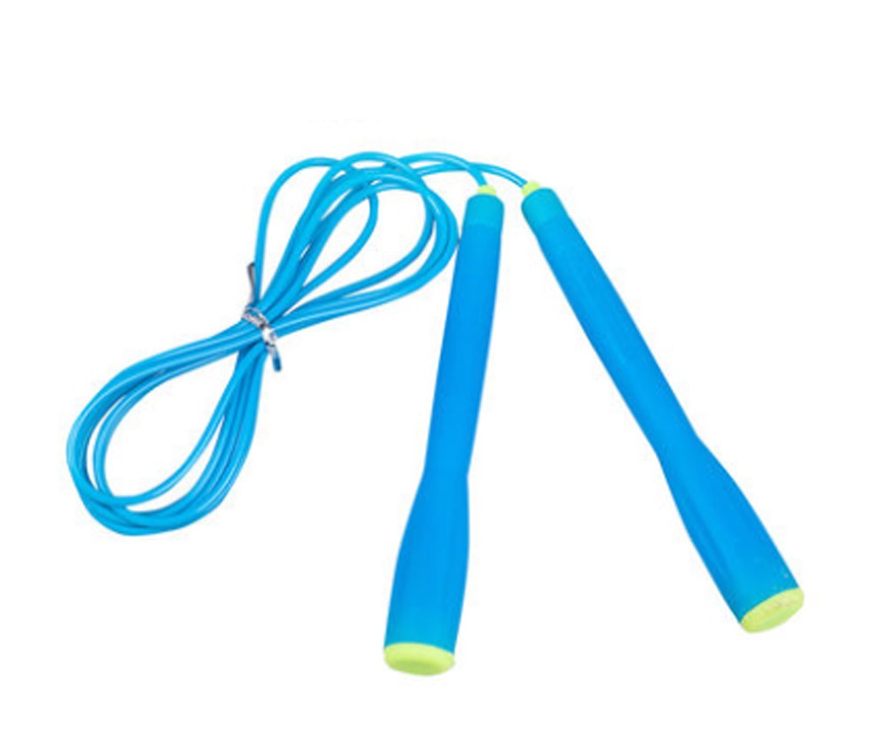 Jump Rope Fitness Training Home Gym Rope Exercises Adjustable Jump Rope Blue