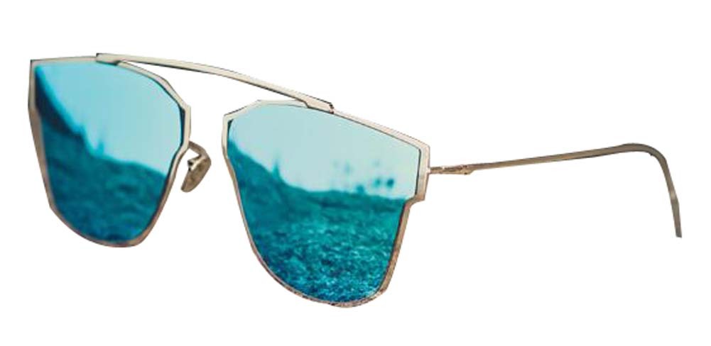 Retro Fashion Sunglasses The Sun Glasses Blue