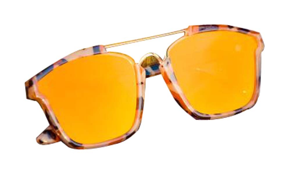 Luxury British Wind Sunglasses EuropeStyle Sunglasses Yellow