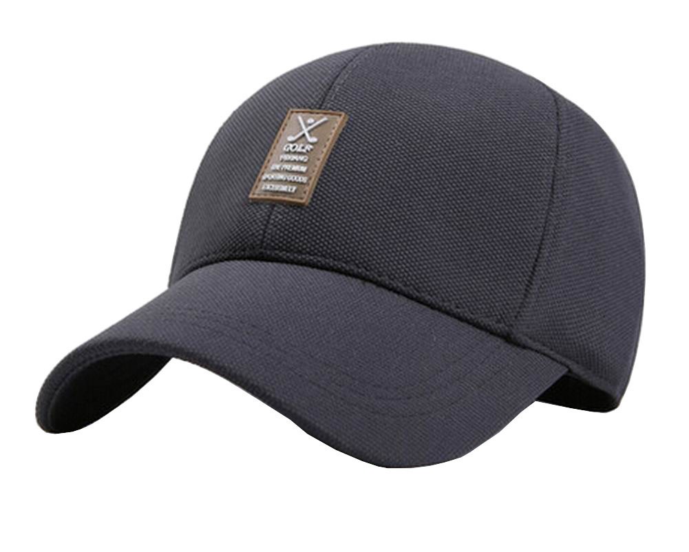 Fashion Outdoor Baseball Caps Gray Mens Hats Adjustable Cap