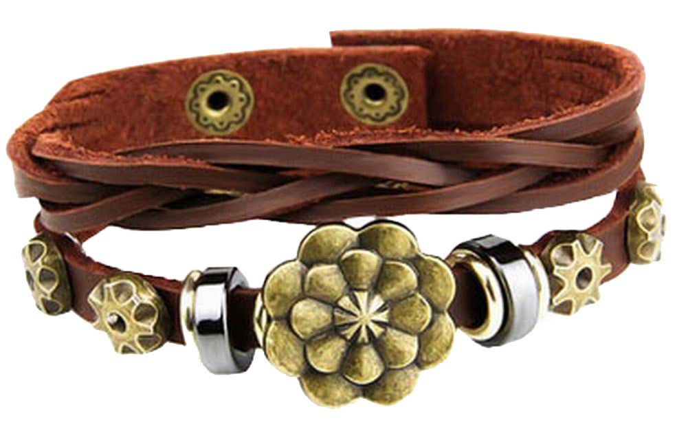 Adornment Bracelets Exquisite Wristbands Charm Bracelets [ Sunflower ]